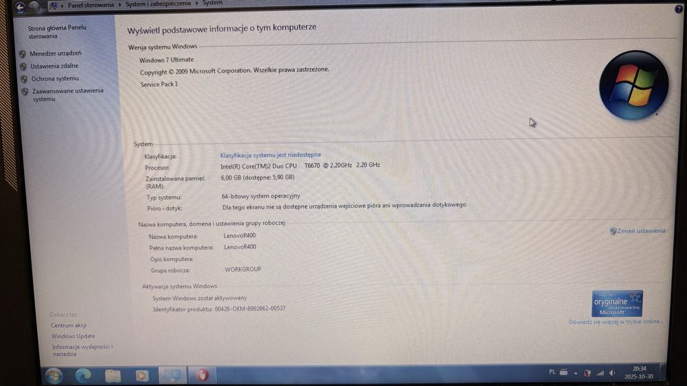 Lenovo ThinkPad R400