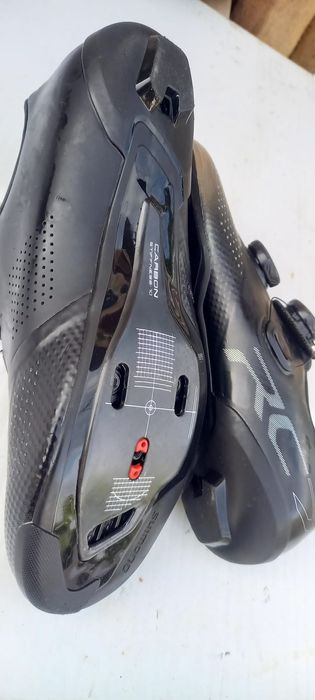 Sapato ciclismo Shimano RC7 preto prateado 40