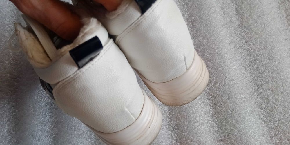 женские зимние ботинки меховой утеплитель отличное состояние 36 размер