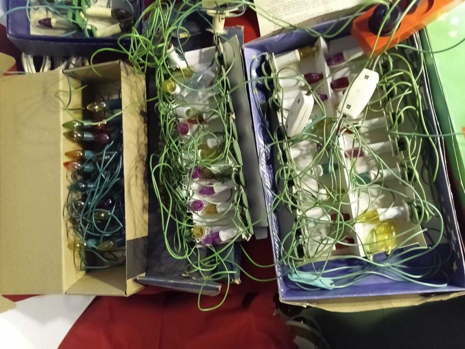 Lampki choinkowe Prl