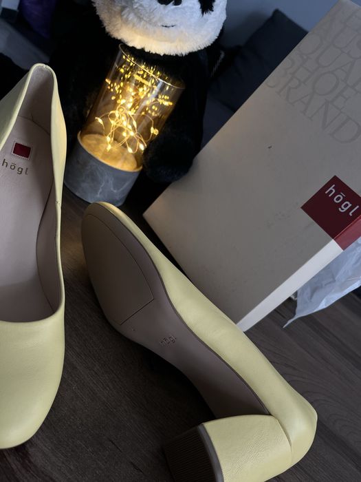 Buty na obcasie Hogl