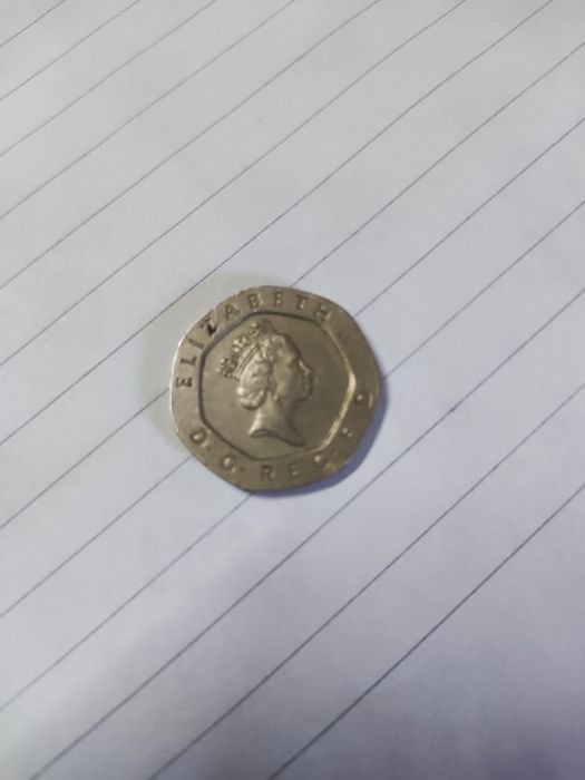 Moeda twenty pence 1997