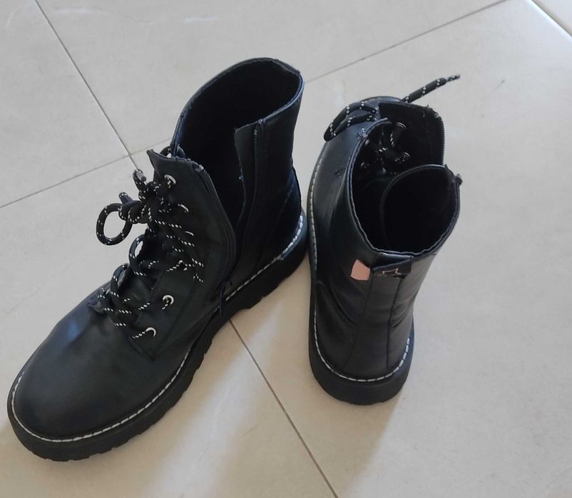 Botas pretas Zara tamanho 40