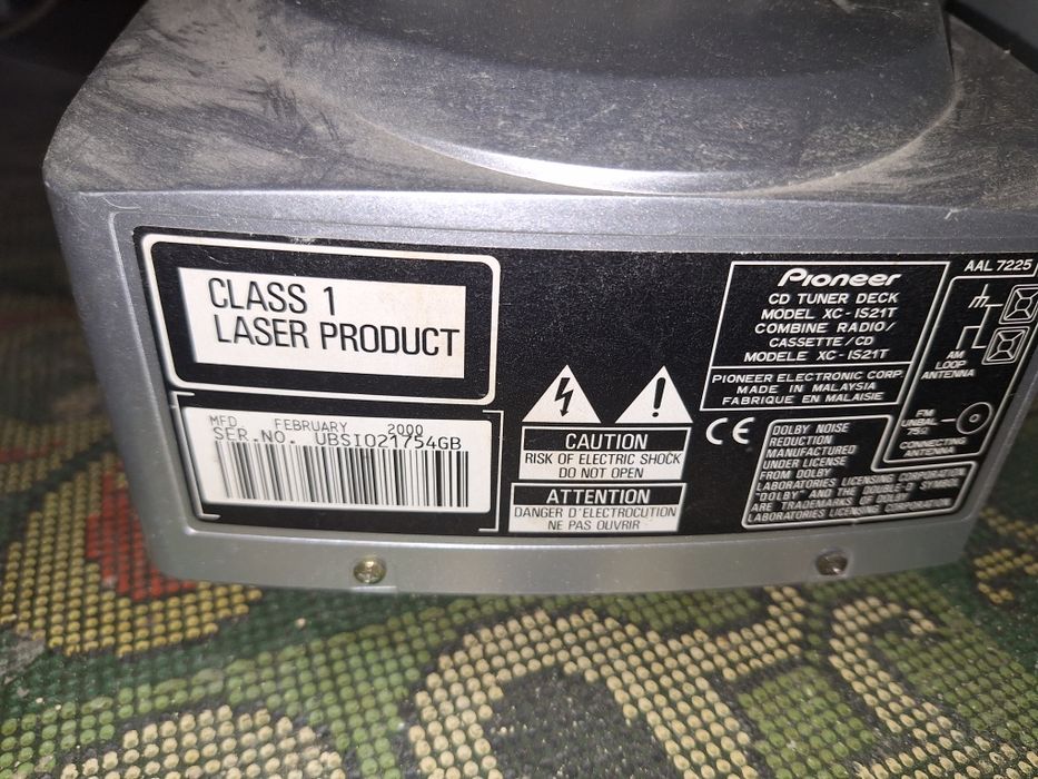 Музикальний центр Pioneer  XC IS21T