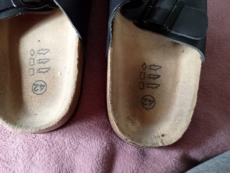 Шльопанці чоловічі шкіряні