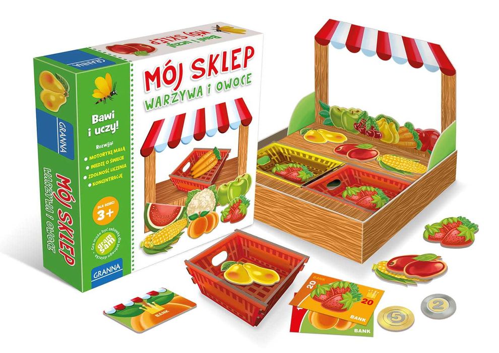 GRANNA GRA MÓJ SKLEP warzywa i owoce