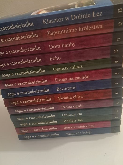 Saga o czarnoksiężniku 1 -13  Margit Sandemo