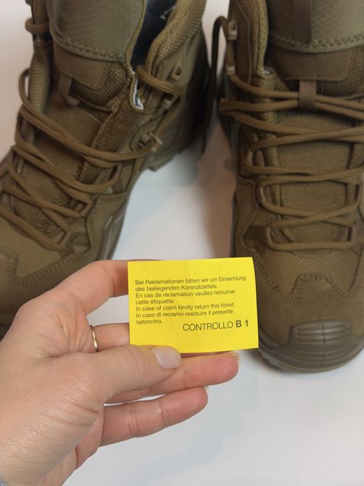 Тактичне взуття Lowa ZEPHYR MK2 GTX Mid coyote OP UK7 (41) НОВІ! Лова