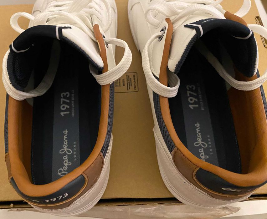 Ténis Brancos Pepe Jeans Homem