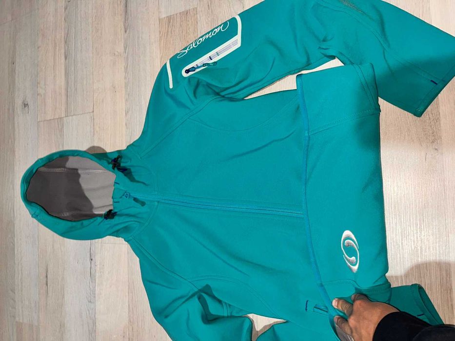 Термокуртка на флісі salomon,S