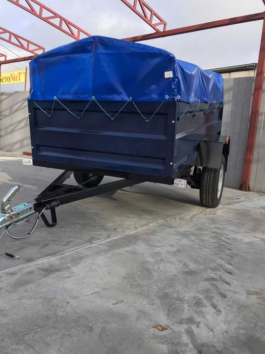 Новий надійний одновісний причіп  Дніпро-21. Завод!