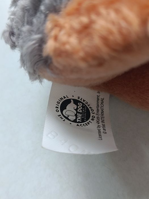 dwa pieski maskotki The Dog naklejki