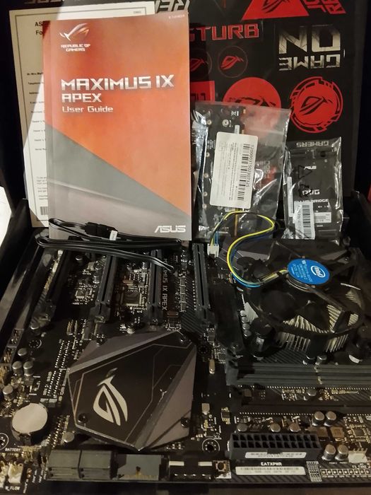 Материнская плата Asus Maximus IX Apex (s1151, Intel Z270, PCI-Ex16)