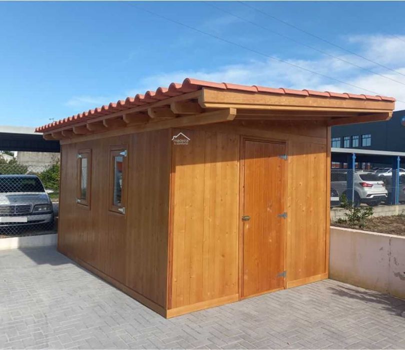 abrigo de jardim - Madeira&Conforto - cmb.13