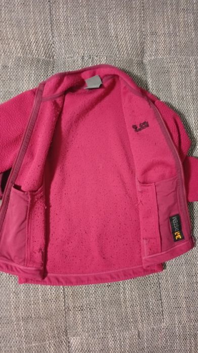 Дуже тепла флісова кофта  Jack Wolfskin  Nanuc 300. На 7-8р.,128см
