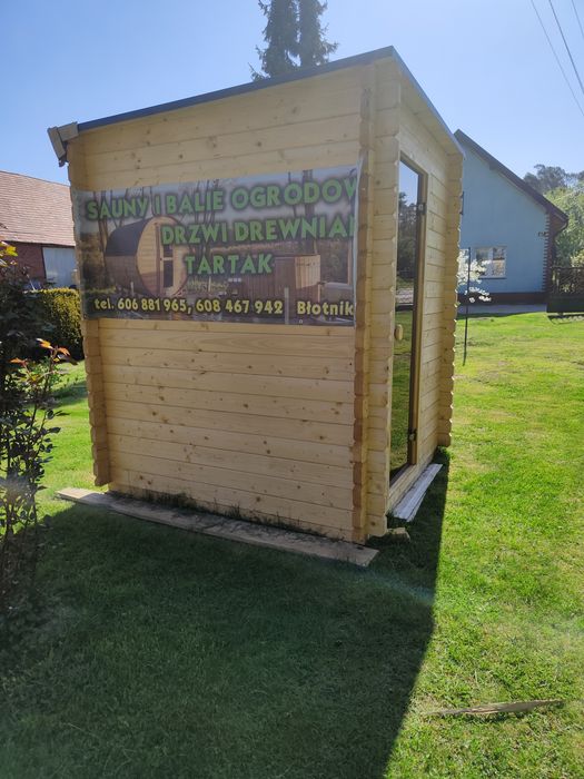 sauna ogrodowa Fińska