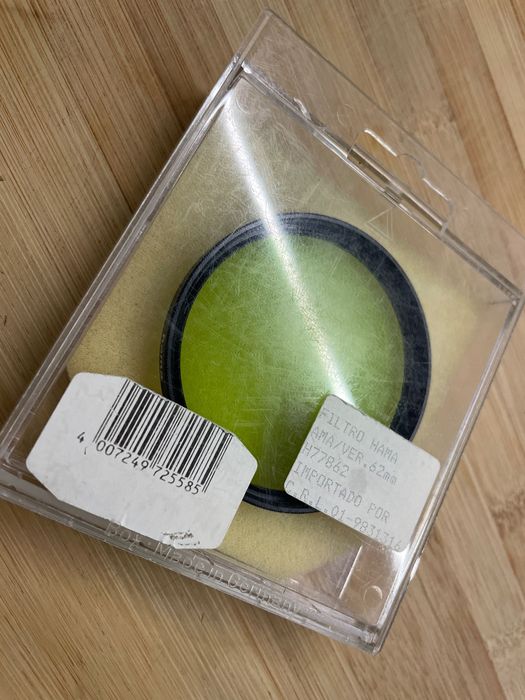 Filtro objetiva 62 mm