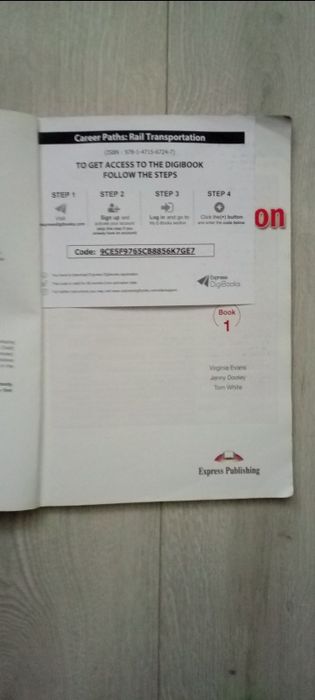 Podręcznik  j, angielski (kierunku kolej)