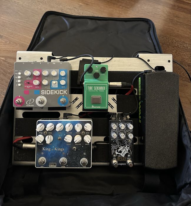 Pedalboard Completo - 5 pedais