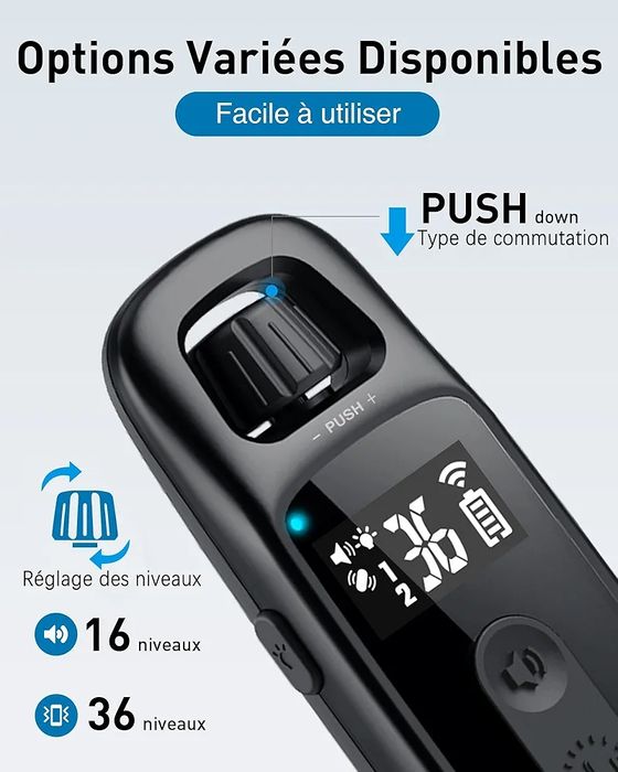 Тренувальний нашийник ABBIDOT - дальність дії 1000 м