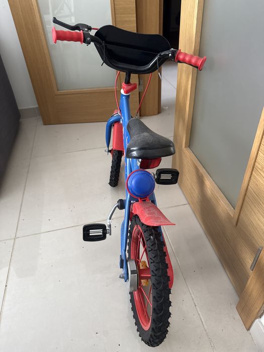 Bicicleta Spider Man