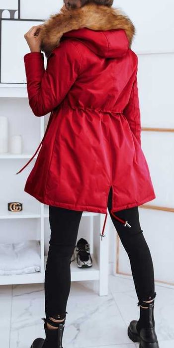 Kurtka zimowa parka roz. 38 M Kaptur Futerko