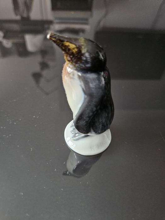 Porcelanowa figurka pingwina Rosenthal – Germany – handgemalt