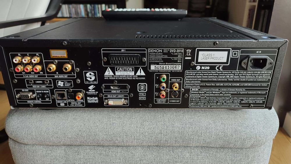 Denon DVD 3910 odtwarzacz DVD, CD, SACD, HDCD
