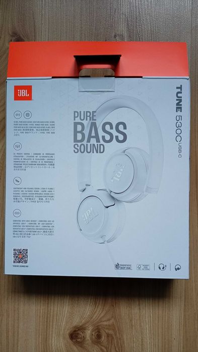 Słuchawki nauszne JBL Tune 530C Biały