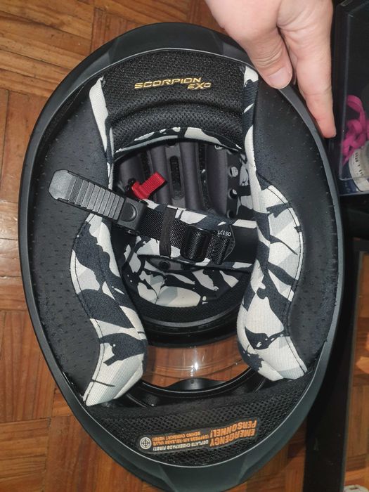 Capacete Scorpion Exo lindo tamanho S
