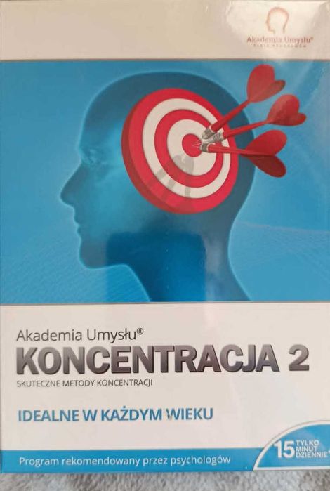 Koncentracja - program komputerowy na płycie CD