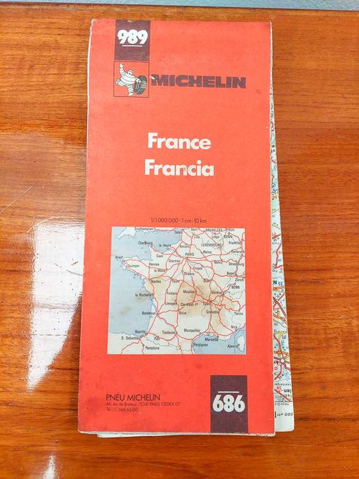 Марa França - Carte Michelin France Grandes Routes