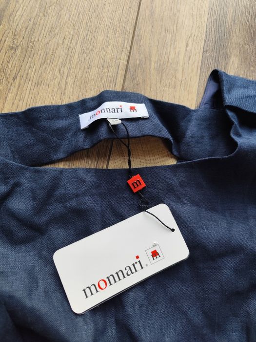 Lniana sukienka Monnari