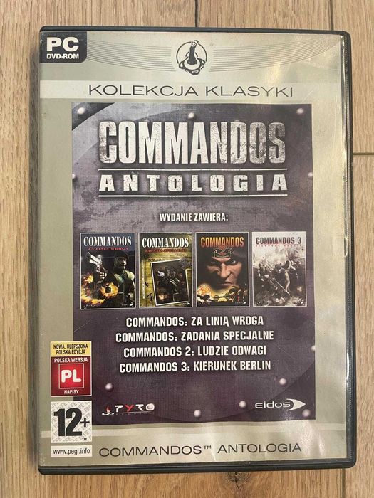 Commandos Antologia PC PL 4 Gry Kolekcja Klasyki