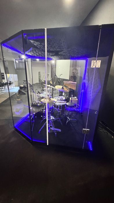 Aquário Acústico Bateria Hexagonal