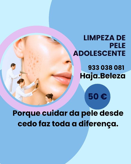 Limpeza de pele adolescente