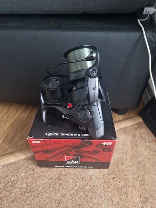 Kołowrotek karpiowy firmy dam quick shadow 5 8000 sls