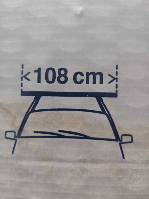 Barras tejadilho Norauto 108 cm + Thule Rapid System 754 + Thule Kit 1019