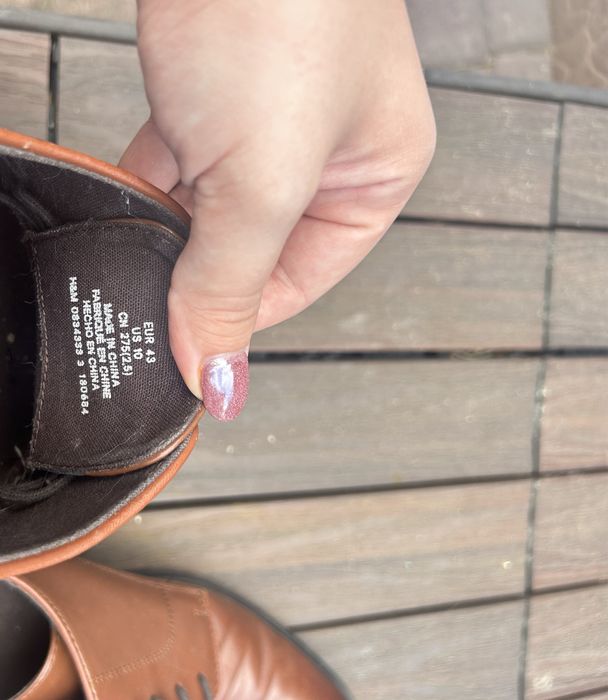 Męskie derby rozmiar 43