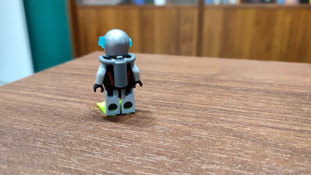 LEGO City Nurek - cty0257 (Diver - Wide Grin)