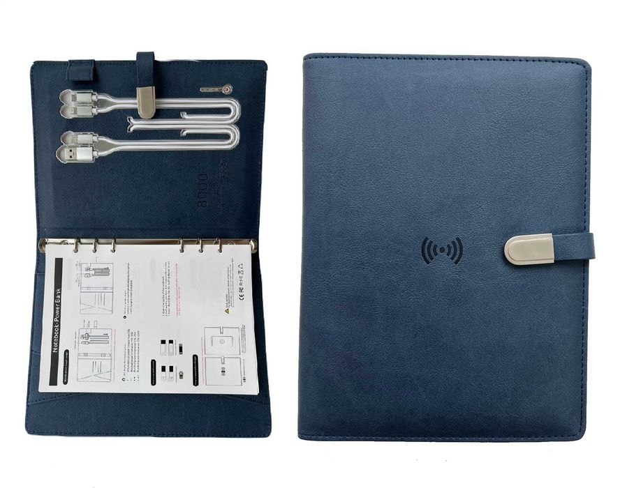 Смарт блокнот ежедневник щоденник з зарядкою, Повер банк, флеш 16 Gb