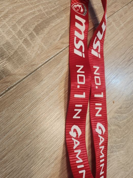 Smycz gamingowa MSI gaming nowa