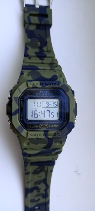 Zegarek męski Skmei 1628 militarny kostka nie Casio