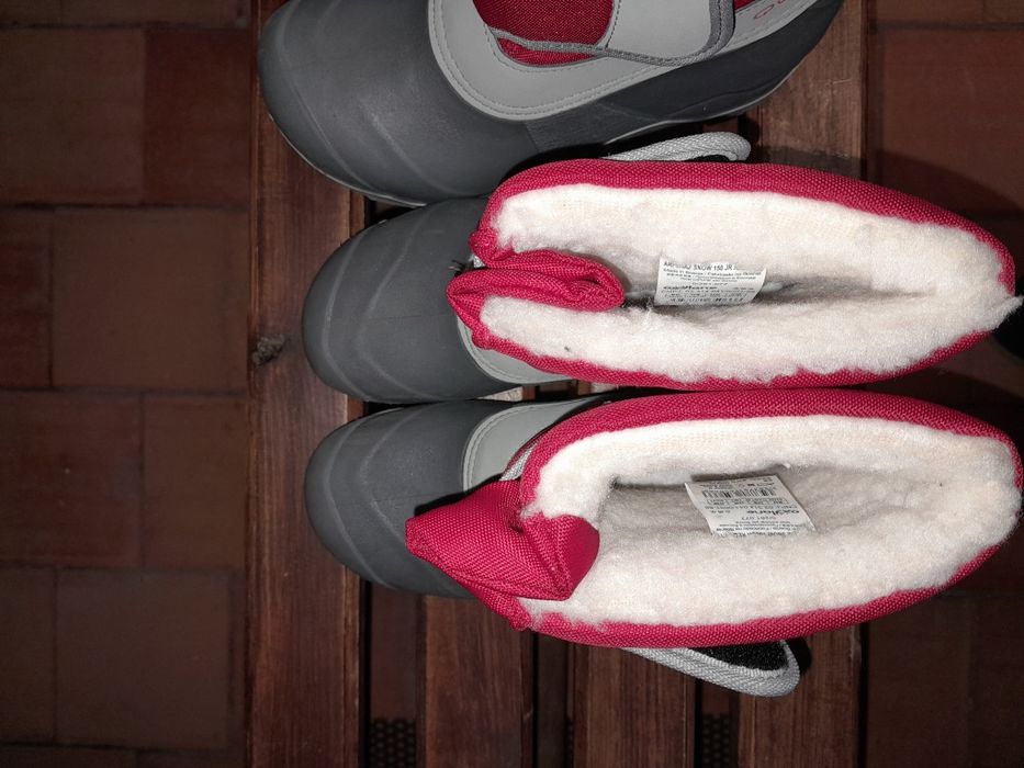 Botas de neve 3 pares