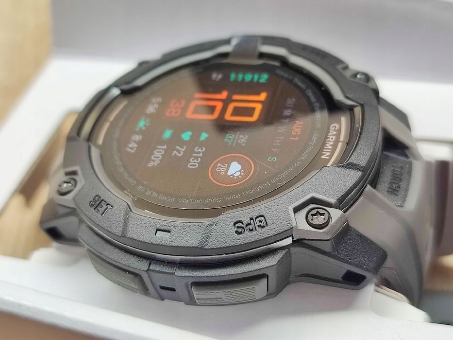 Smartwatch garmin instinct 3 50mm amoled czarny