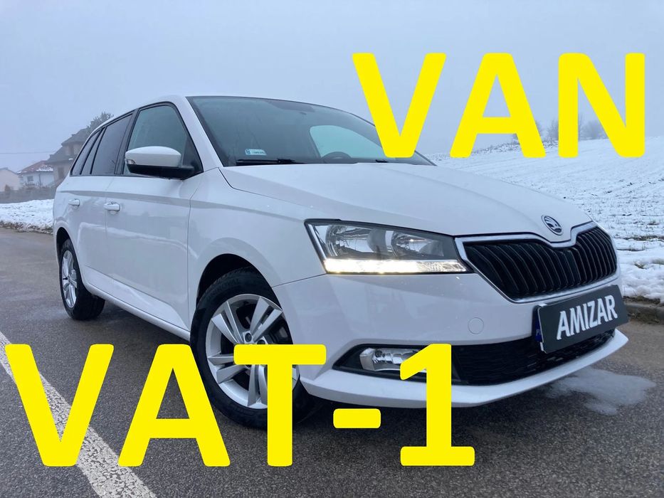 Skoda Fabia VAN faktura VAT 23% ciężarowa netto 16300 zł ! salon POLSKA + serwis