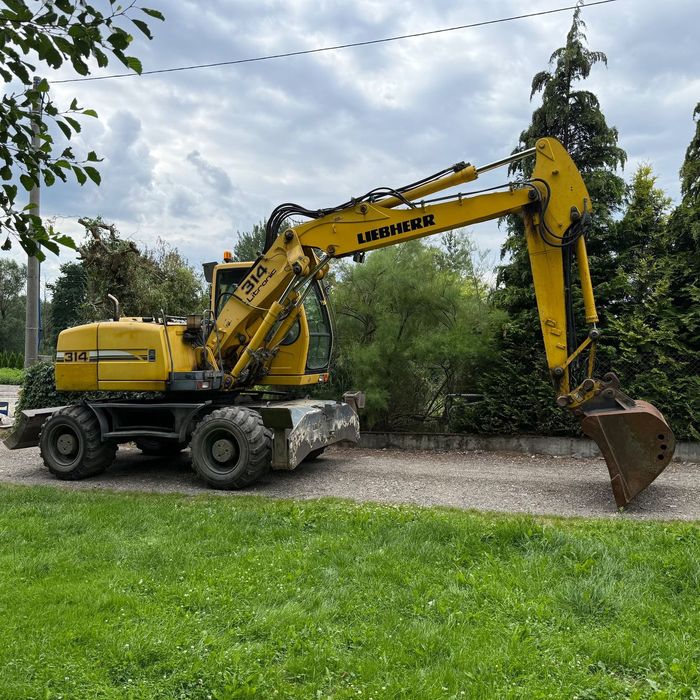 Liebherr 314  Liebherr 314 koparka kołowa