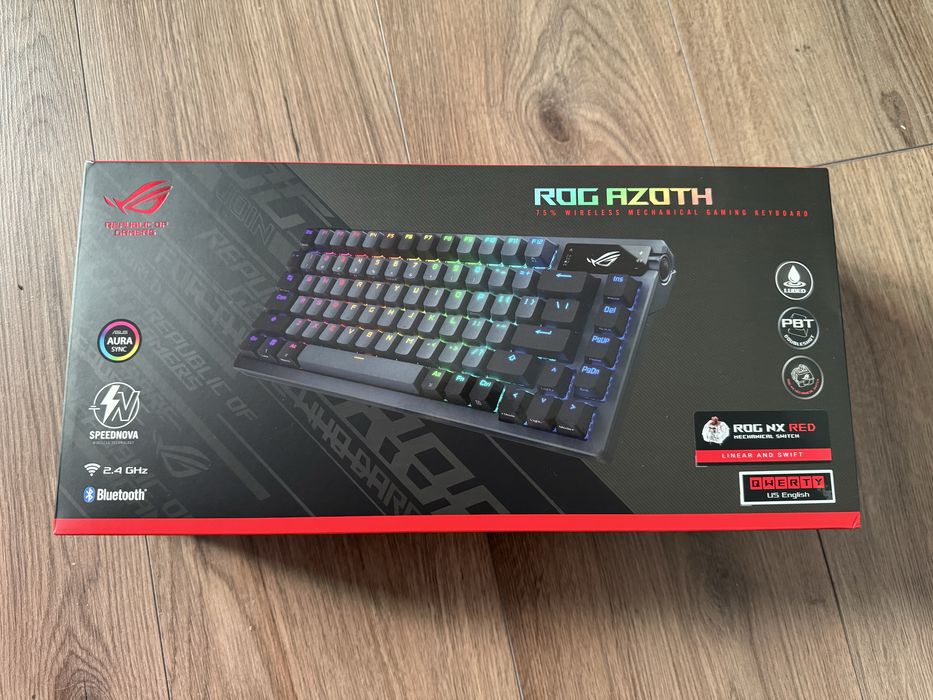 Asus ROG Azoth NX Red switches