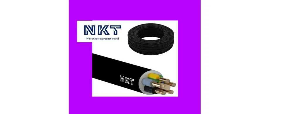 NKT Kabel YKYżo 5x2,5 Przewód ziemny NYY-O/J 5X10, 5x6, 3X2,5, 3x1,5