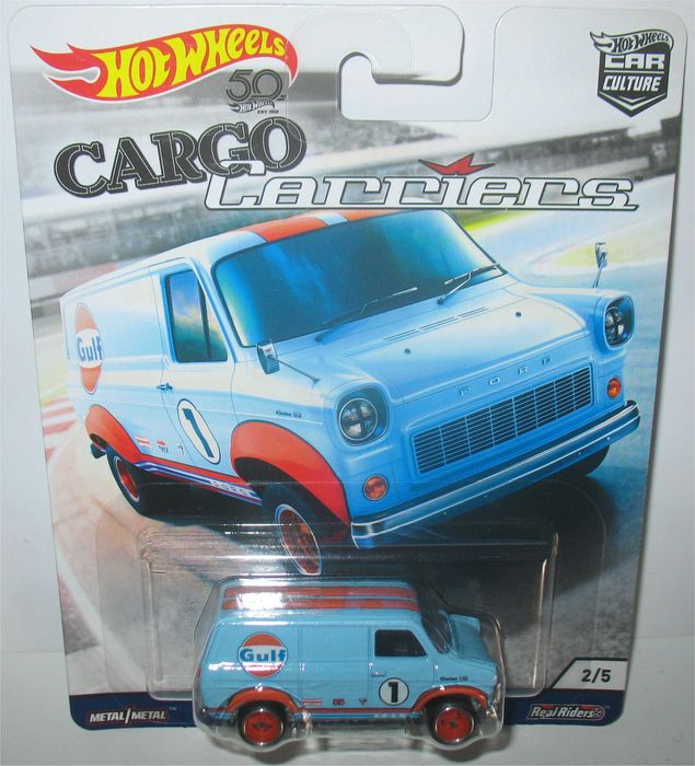 Hot Wheels - Ford Transit Super Van - Gulf (2018)